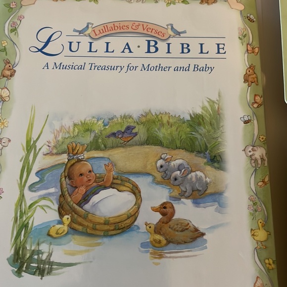 Baby Print Ornament Kit & Lulla Bible Set Lullabies and Verses - Picture 4 of 7
